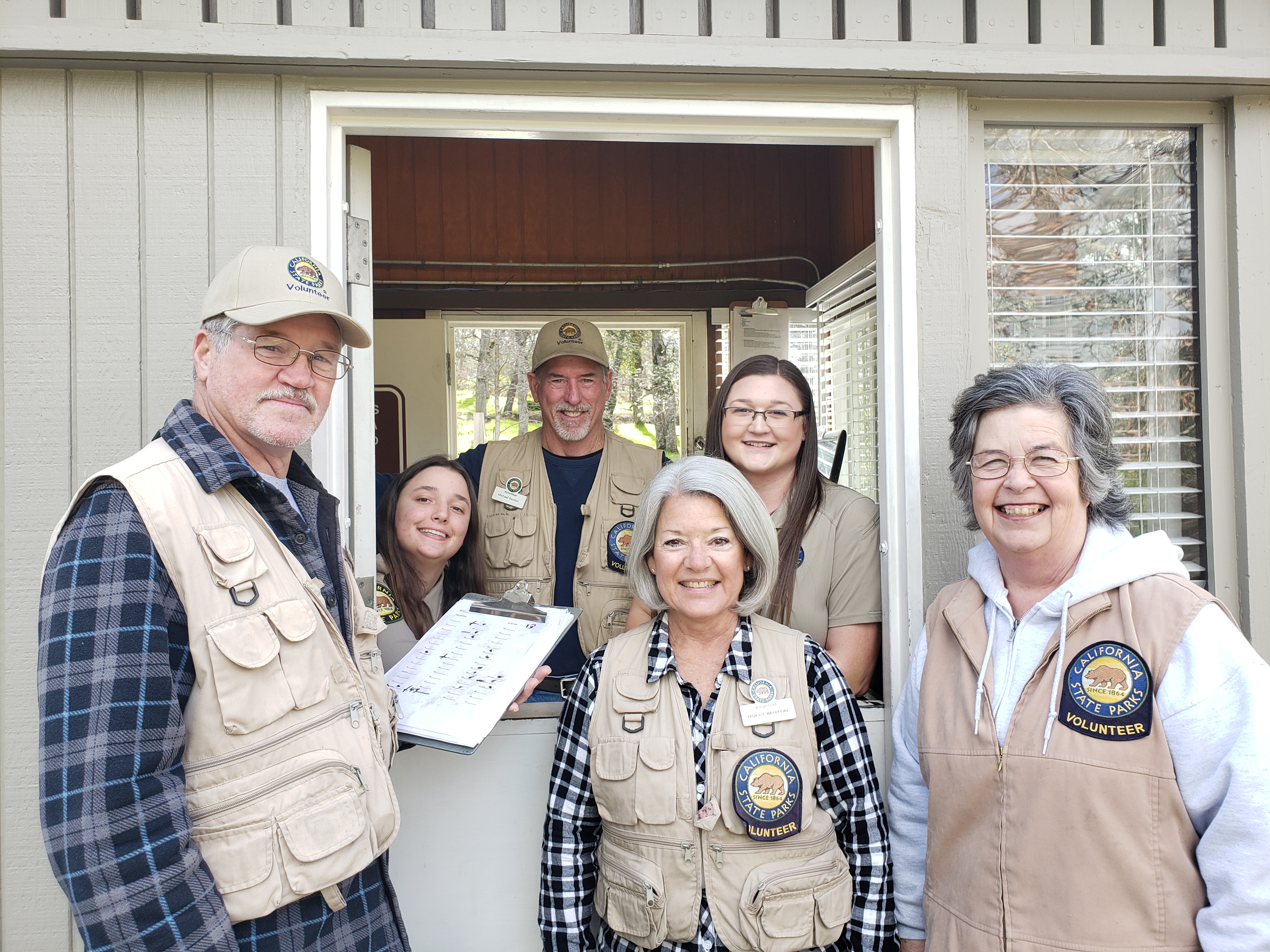 Volunteers from Folsom Lake